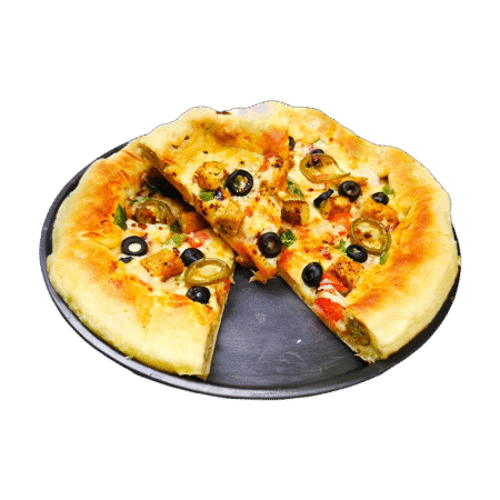 Kebab Stuffed Pizza